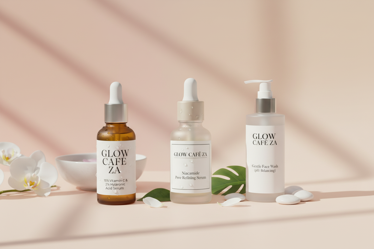 Complete Skincare Routine Bundle - Wash, Serum & Moisturizer