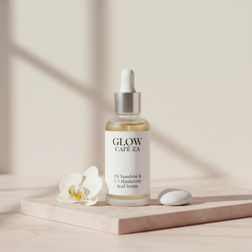 Glow Cafe ZA Squalane & Hyaluronic Acid Serum